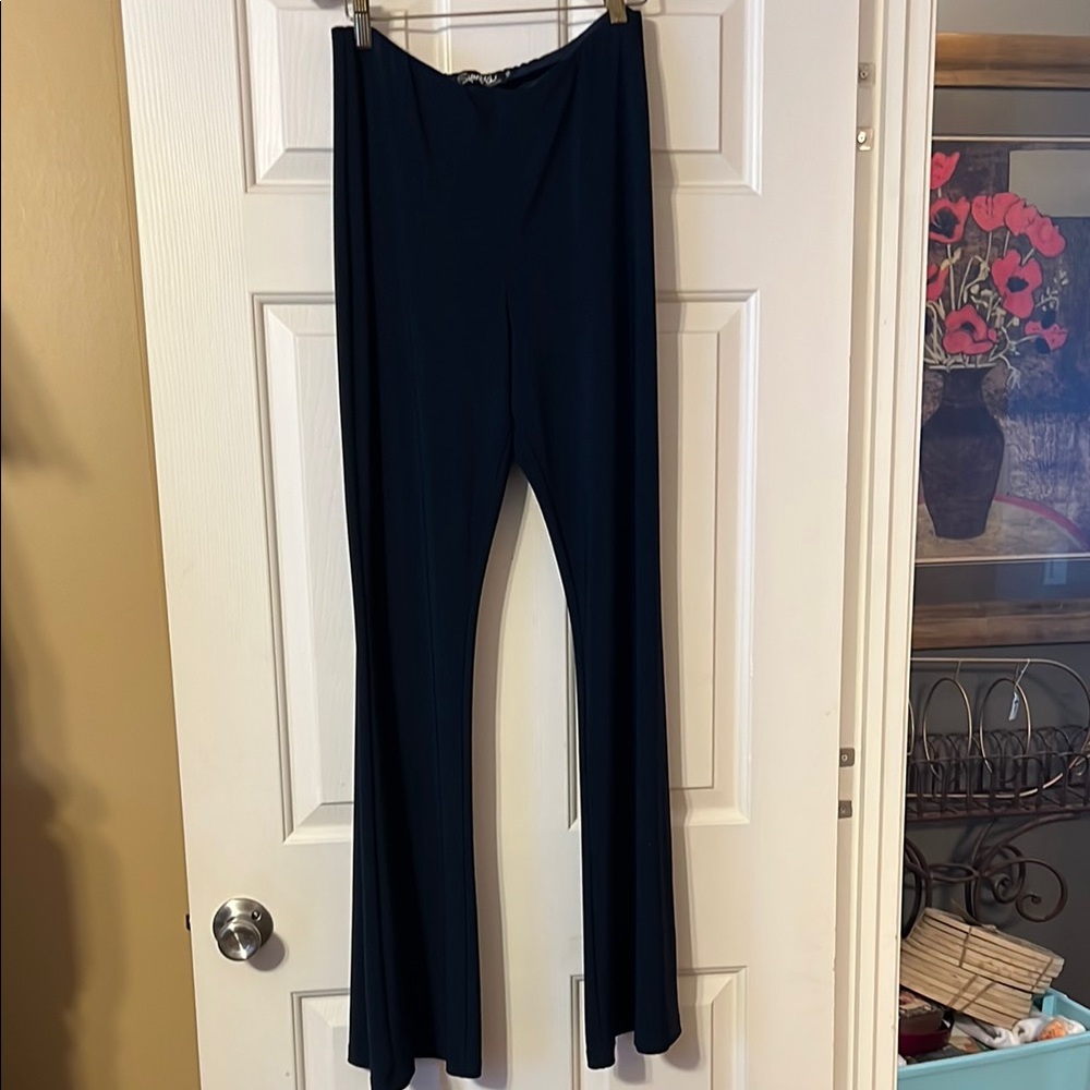 Sympli Navy Wide-Leg Pants